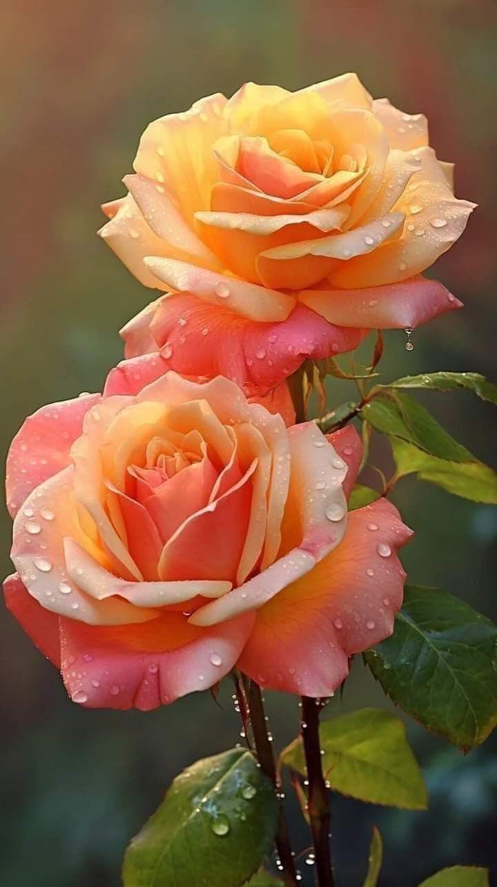 Orange Pink Rose Flower Seeds for Planting – Heirloom, Non-GMO, High Germination Organic Garden Seeds