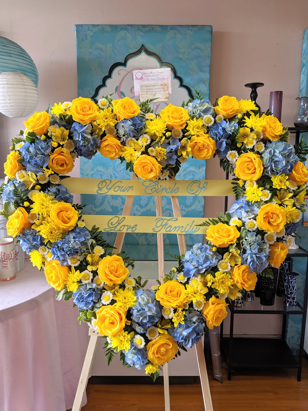 Sky Blue Yellow Heart Flower Seeds for Planting – Heirloom, Non-GMO, Bright Blooms, High Germination