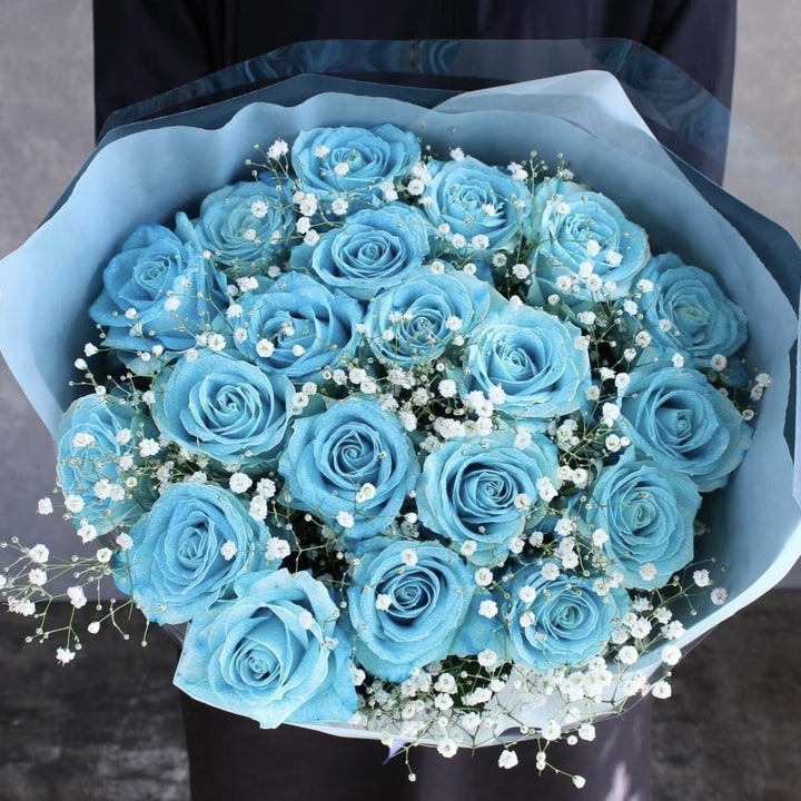 Light Blue Rose Flower Seeds for Planting – Heirloom, Non-GMO, Hardy High Germination Variety