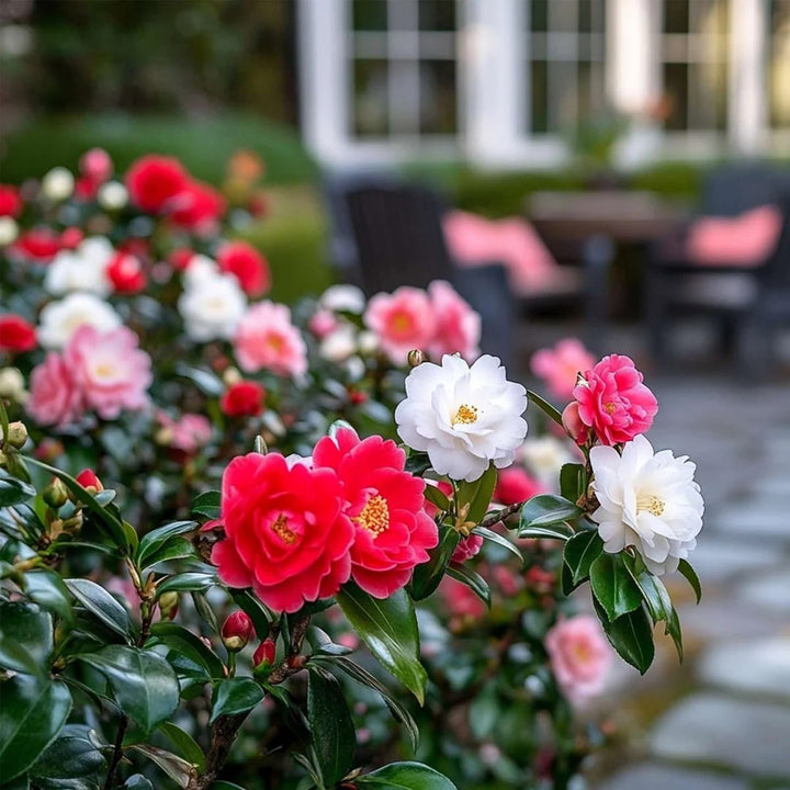 Mixed Camellia Flower Seeds for Planting – Cottage Garden Essential, Heirloom &amp; Non-GMO Home Garden