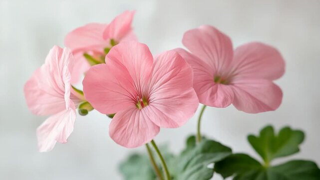 Light Pink Univalve Geranium Flower Seeds for Planting – Heirloom, Non-GMO, High Germination