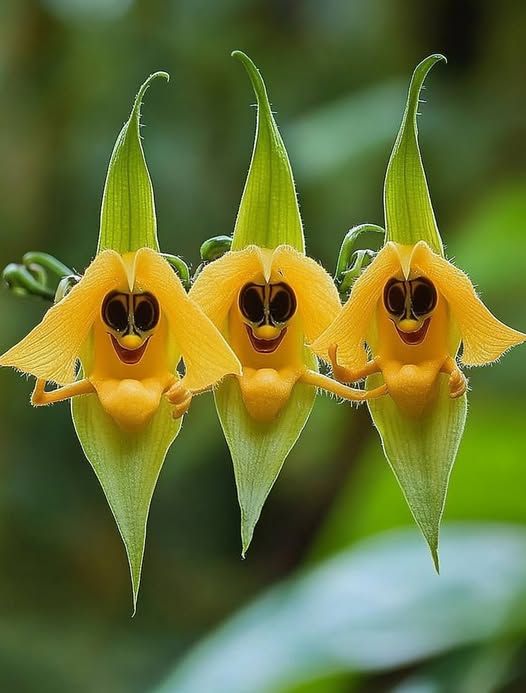 Light Yellow Monkey Face Orchid Flower Seeds for Planting – Heirloom Non-GMO Garden Seeds