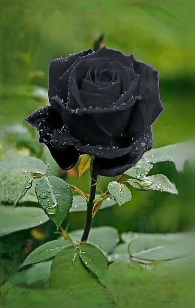 Black Rose Flower Seeds for Planting – Heirloom, Non-GMO, High Germination Organic Garden Seeds