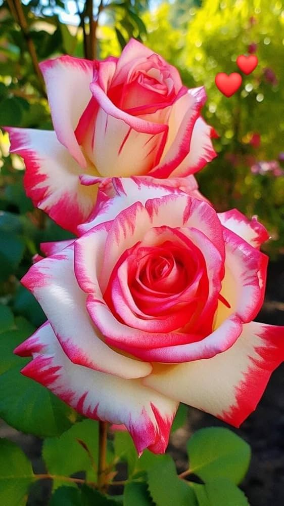Pink White Rose Flower Seeds for Planting – Heirloom, Non-GMO, High Germination Organic Garden Seeds
