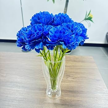 Dark Blue Carnation Flower seeds for Planting – Fragrant Blossoms, Heirloom, Non-GMO Home Garden
