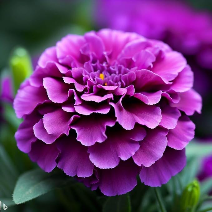 Purple Marigold Flower Seeds for Planting – Cottage Garden Essential, Heirloom &amp; Non-GMO for Home Garden