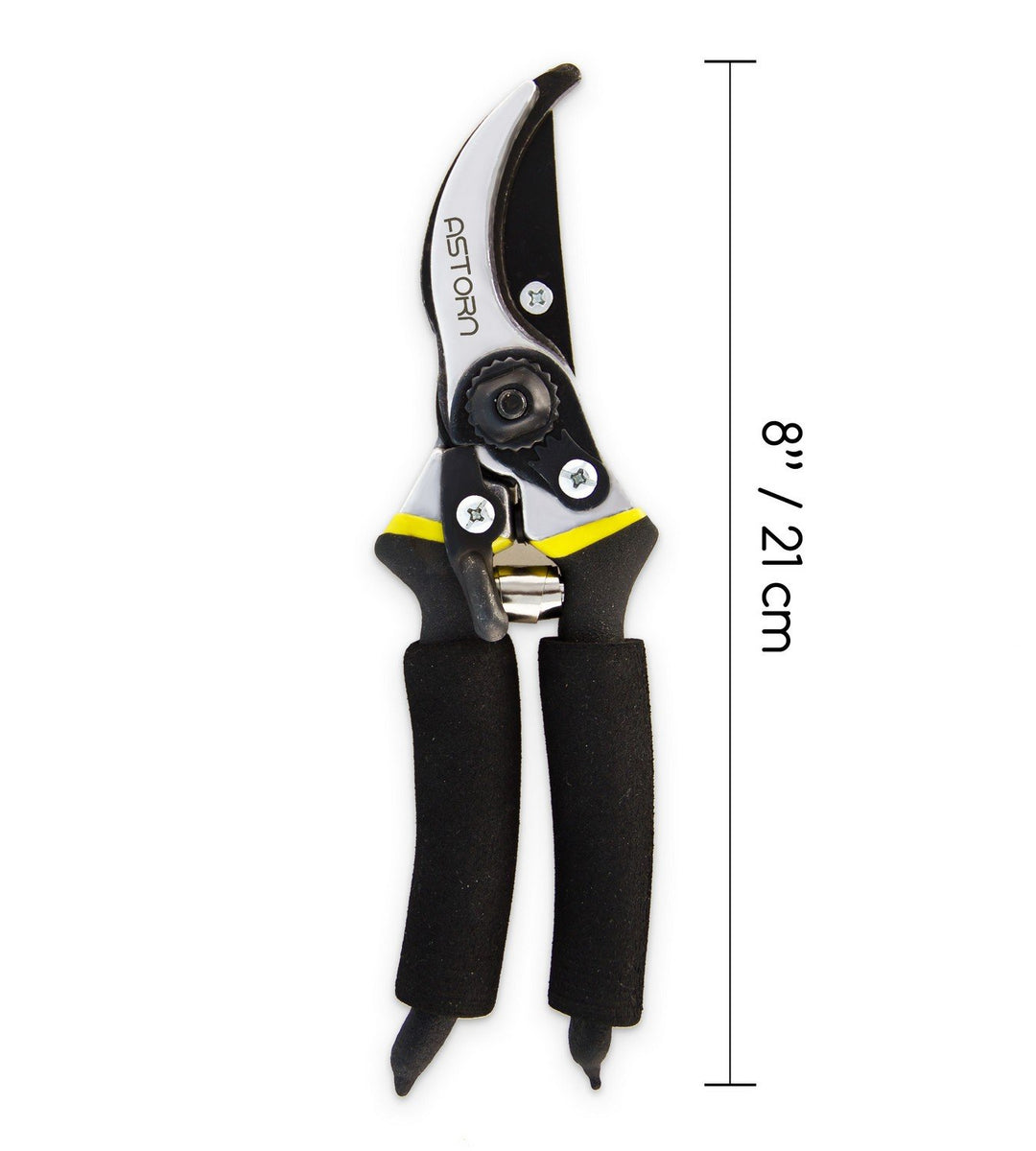 Bypass Pruning Shears – 5/8-Inch Cut, Rust-Resistant Steel Blades, Garden Clippers for Trimming