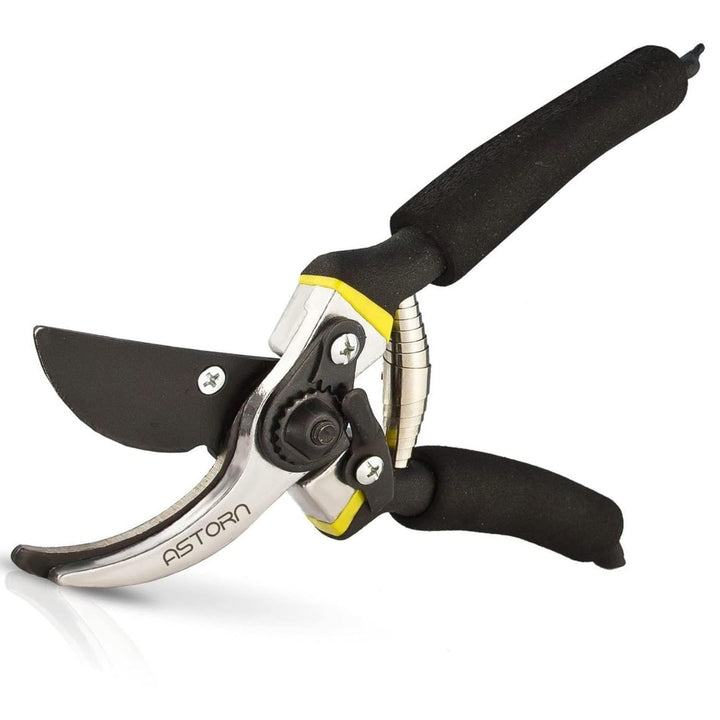 Bypass Pruning Shears – 5/8-Inch Cut, Rust-Resistant Steel Blades, Garden Clippers for Trimming