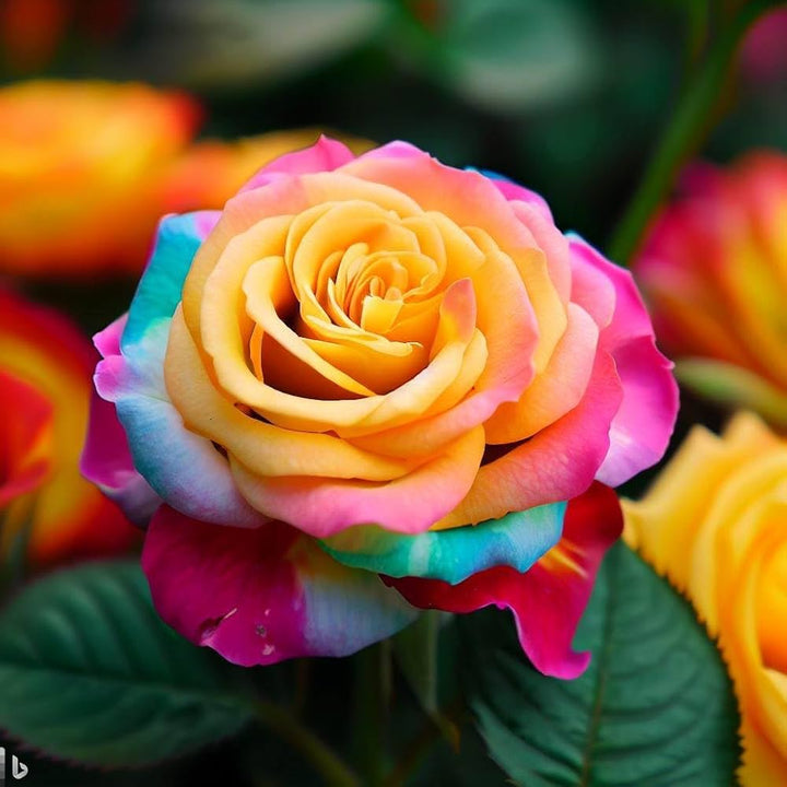 Rose Flower Seeds for Planting Mixed Colors – Vibrant Blooms, Heirloom, Non-GMO, High Germination Organic Garden Seeds