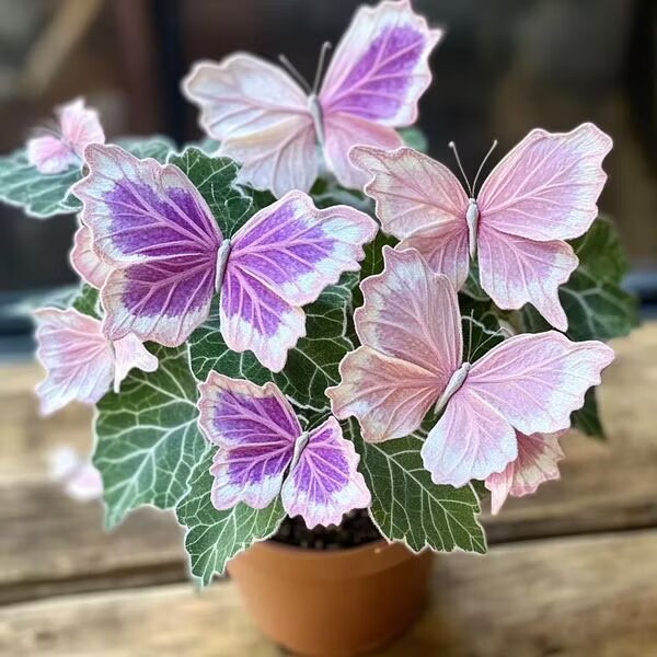 Grow Lovely Pink Begonia Blooms with Butterfly-Like Garden Charm