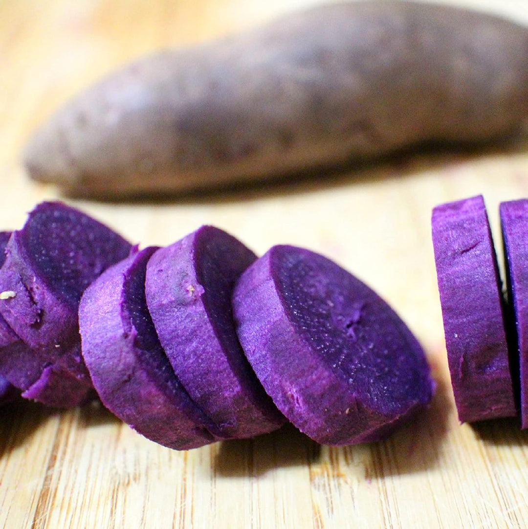 Purple Batatas Potato Vegetable Seeds for Planting – Heirloom & Non-GMO Garden Seeds, Colorful Sweet Roots