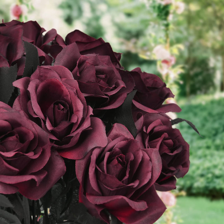 Burgundy Rose Flower Seeds for Planting – Heirloom, Non-GMO, Low Maintenance, High Germination