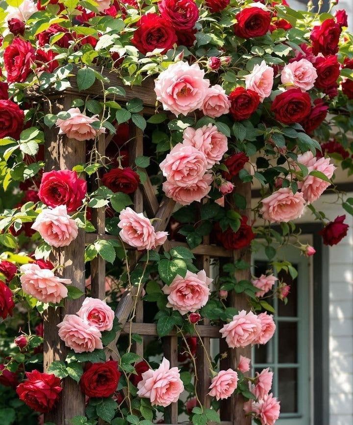 Mixed Rose Balcony Flower Seeds for Planting – Heirloom, Non-GMO, Low Maintenance Organic Garden Seeds