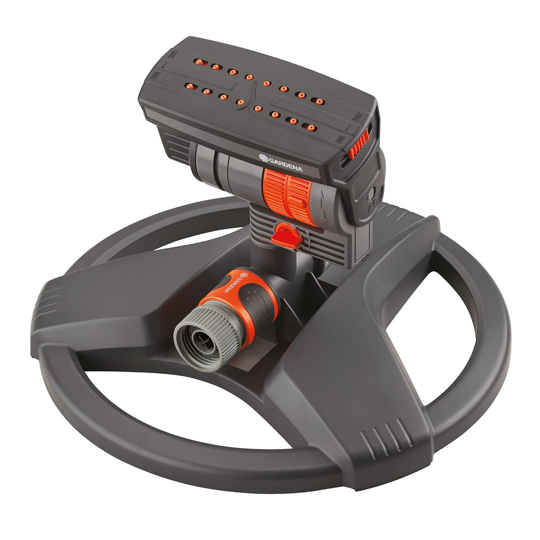 Oscillating Lawn & Garden Sprinkler – Covers 3,600 sq. ft., Durable Base for Even Watering