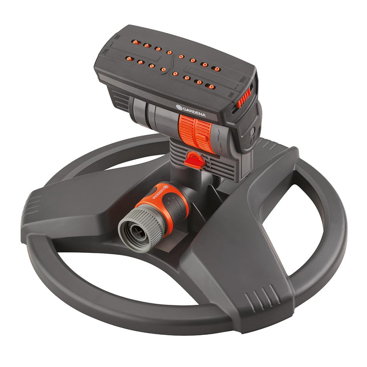 Oscillating Lawn & Garden Sprinkler – Covers 3,600 sq. ft., Durable Base for Even Watering