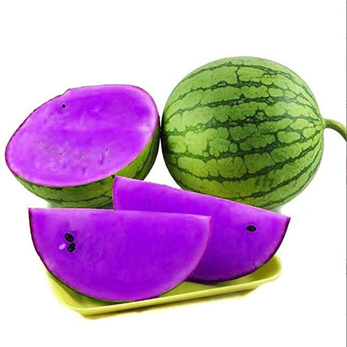 Purple Watermelon Fruit Seeds – Heirloom, Non-GMO Seeds for Refreshing Sweet Fruit Planting
