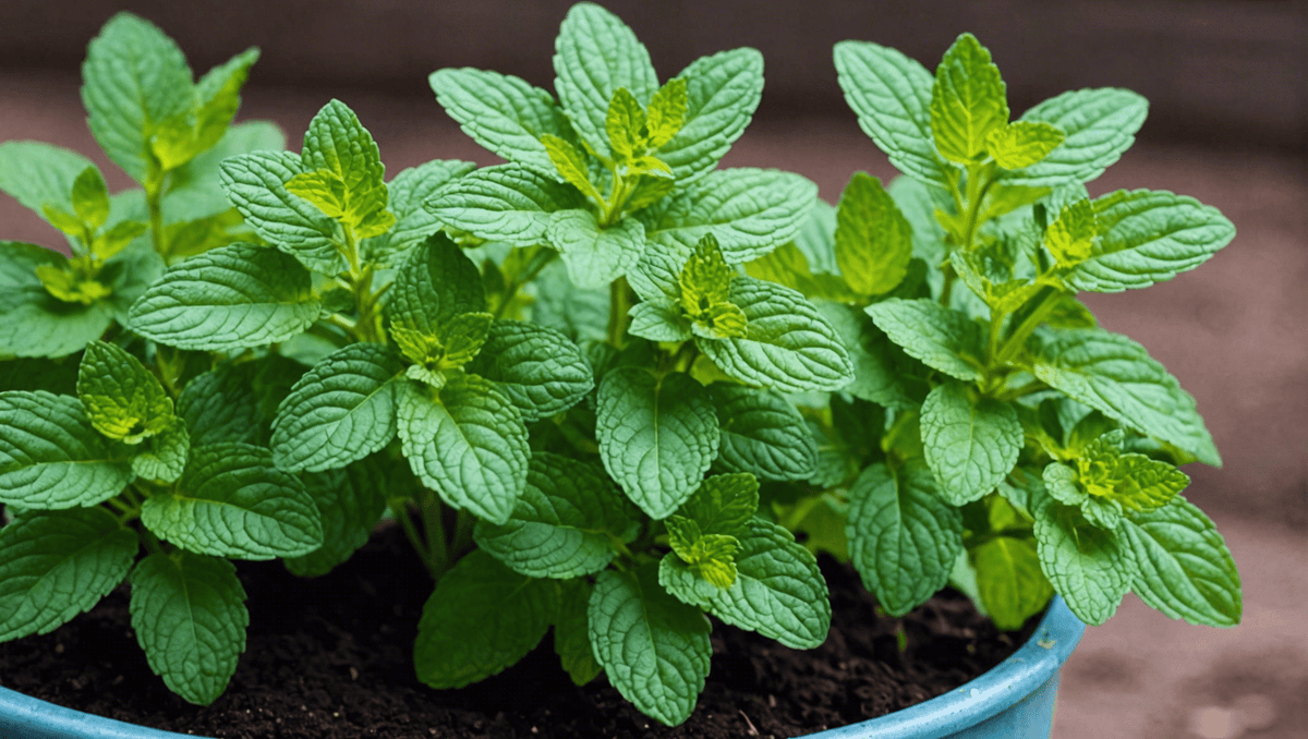Apple Mint Herb Seeds – Heirloom, Non-GMO Seeds for Garden Planting, Top Choice Variety