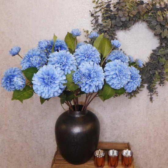 Light Blue Dahlia Flower Seeds for Planting – Heirloom, Non-GMO, High Germination Organic Garden Seeds