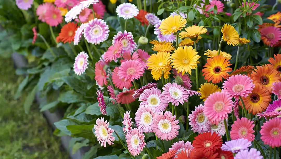 Gerbera Flower Seeds for Planting – Heirloom, Non-GMO, High Germination Organic Garden Seeds