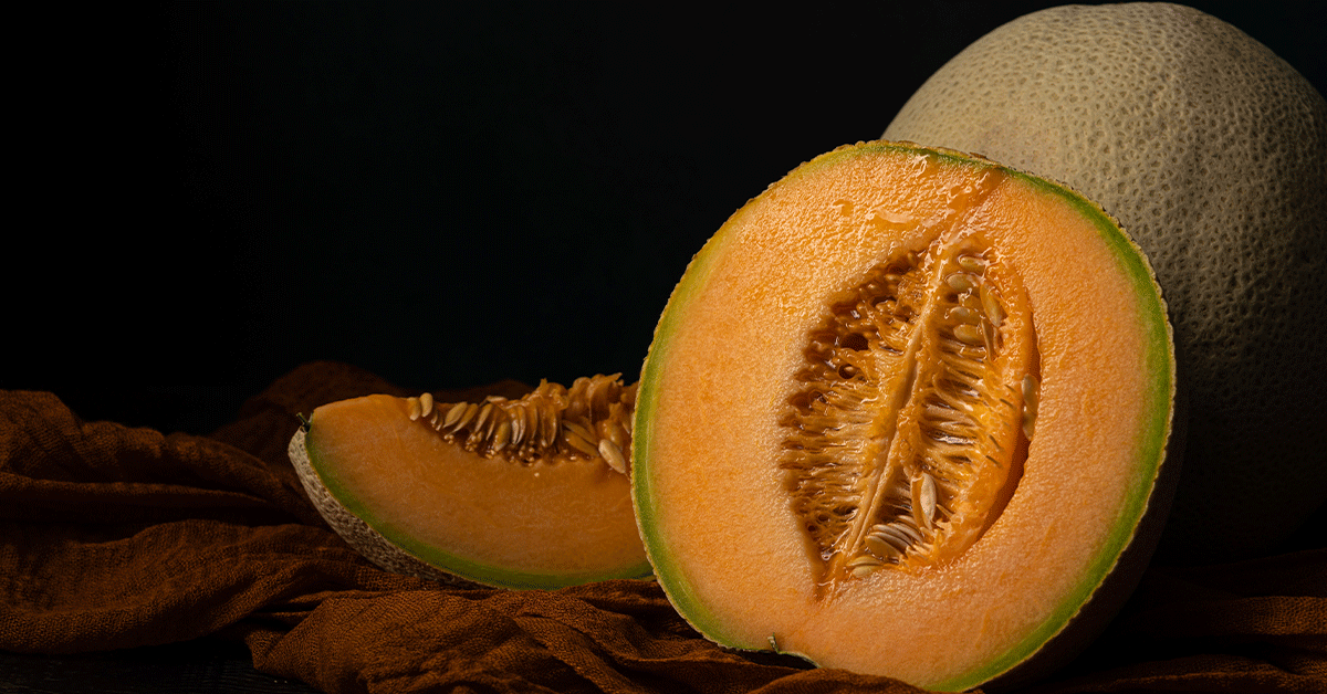 Brown Cantaloupe Melon Fruit Seeds for Planting – Heirloom, Non-GMO, Fragrant Summer Garden Seeds