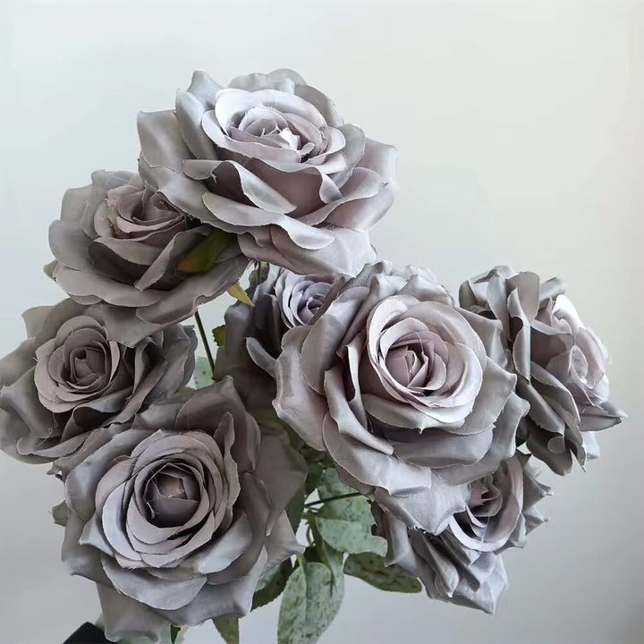 Gray White Rose Flower Seeds for Planting – Heirloom, Non-GMO, Pollinator Friendly High Germination Seeds