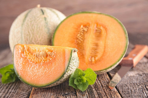 Charentais Muskmelon fruit seeds for planting – Heirloom & Non-GMO garden seeds, sweet French melons for home gardens