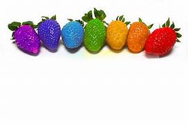 Rainbow Strawberry fruit seeds for planting - Heirloom & Non-GMO Garden seeds