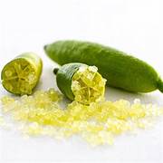 Yellow Gold Finger Lime fruit seeds for planting - Heirloom & Non-GMO Garden seeds, tangy citrus pearls for gardens
