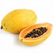 Light Yellow Papaya fruit seeds for planting - Heirloom & Non-GMO Garden seeds