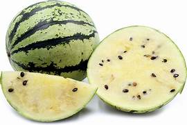 White Watermelon fruit seeds for planting – Heirloom & Non-GMO sweet rare garden seeds