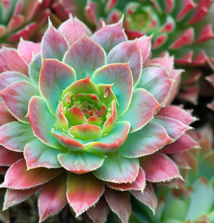 Mixed Sempervivum Hybridum Flower Seeds for Planting – Heirloom, Non-GMO, High Germination Garden Seeds