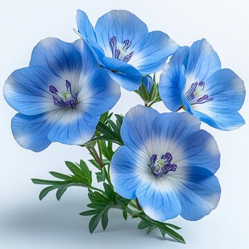 Sky Blue Geranium Pelargonium Flower Seeds for Planting – Heirloom, Non-GMO, High Germination Organic Garden Seeds