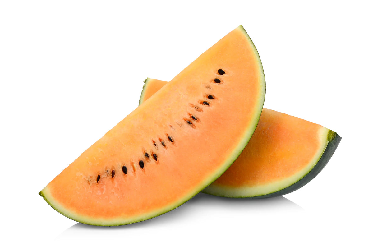 Tendersweet Orange Watermelon Fruit Seeds for Planting – Heirloom, Non-GMO, Juicy Garden Seeds