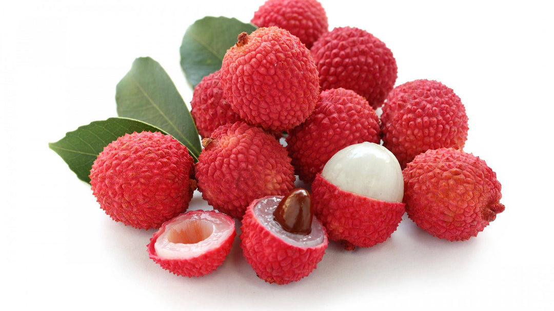 plant lychee seeds Pinkish-Red Lychee fruit seeds for planting