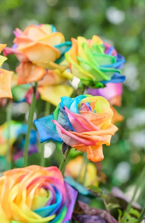 Mixed Colour Germany Rose Flower Seeds for Planting – Heirloom, Non-GMO, High Germination