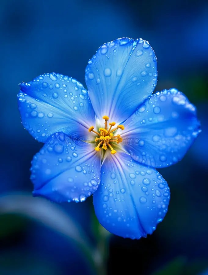 Blue Flower Seeds for Planting – Heirloom, Non-GMO, High Germination Organic Garden Seeds