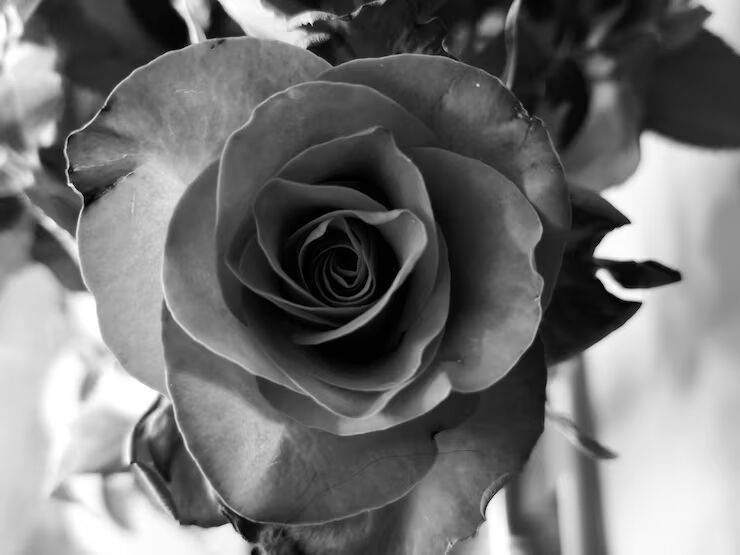 Dark Gray Rose Flower Seeds for Planting – Heirloom, Non-GMO Wildflower Mix, Organic Garden Seeds