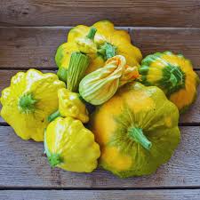 Pattypan Vegetable Seeds for Planting – Heirloom Non-GMO Organic Garden Seeds – Scalloped Squash for Decorative Dishes