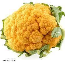 Orange Cauliflower Vegetable Seeds for Planting – Heirloom Non-GMO Organic Garden Seeds – Nutritious Bright Heads, High Germination