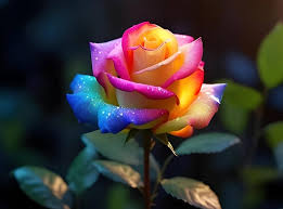 Rainbow Rose Purple Flower Seeds – Fragrant, Heirloom & Non-GMO Seeds for Planting