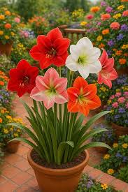 Pale Green Amaryllis Flower Seeds – Heirloom, Non-GMO, High Germination Organic Garden Seeds