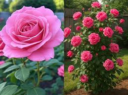 Pink Rose Flower Seeds for Planting – Shade Tolerant, Heirloom, Non-GMO, High Germination Organic Garden Seeds