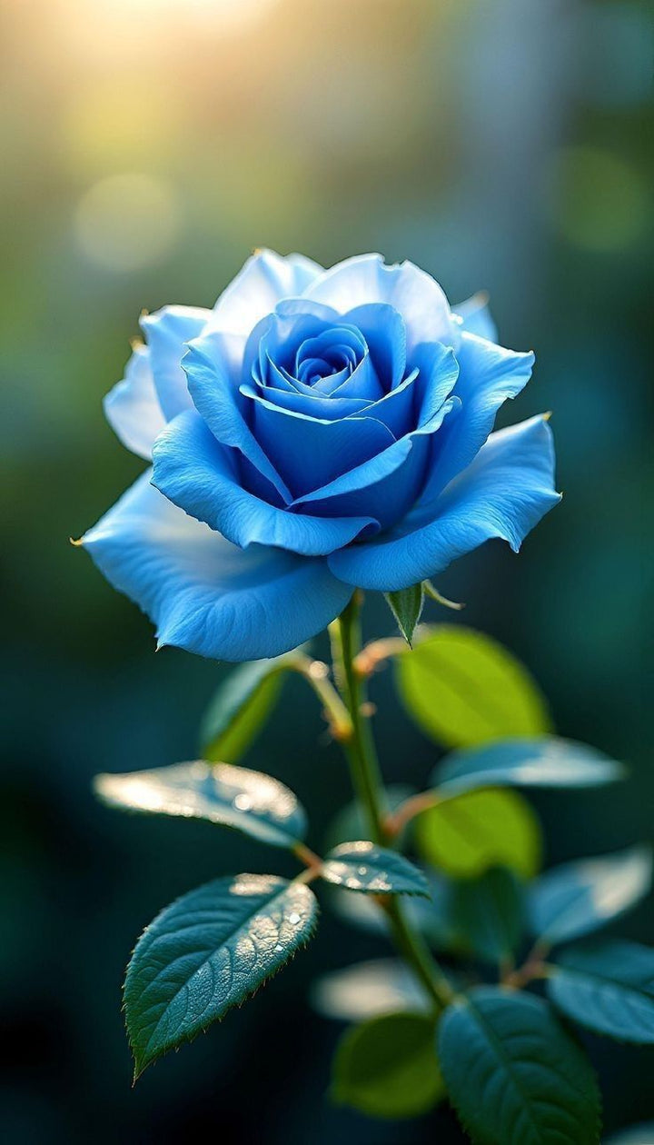 Blue Sky Blue Rose Flower Seeds for Planting – Heirloom, Non-GMO, High Germination Seeds