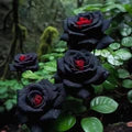 Red and Black Rose Flower Seeds for Planting – Heirloom, Non-GMO, High Germination Organic Garden Seeds