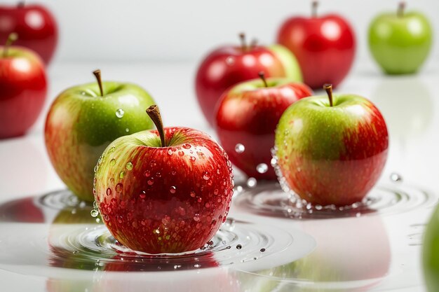 Red Green Apple Fruit Seeds – Heirloom, Non-GMO Seeds for Organic Orchard Tree Planting