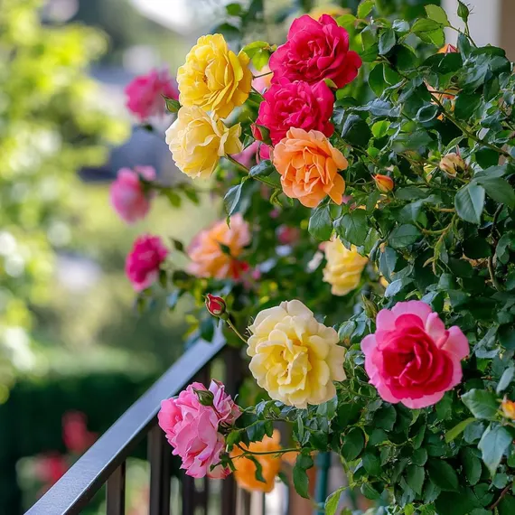 Mixed Climbing Perennial Rose Flower Seeds for Planting – Fragrant Blossoms, Heirloom & Non-GMO Seeds for Home Garden