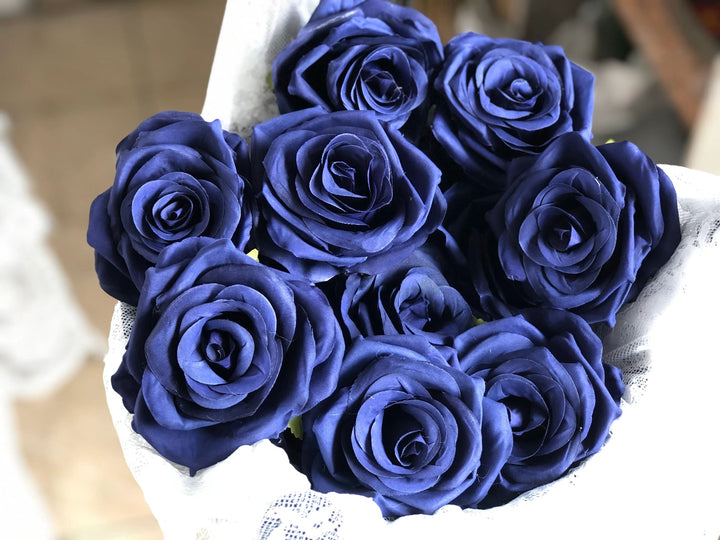 Navy Blue Rose Flower Seeds for Planting – Heirloom, Non-GMO, High Germination Organic Garden Seeds