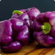 Purple Bell Pepper Vegetable Seeds for Planting – Heirloom &amp; Non-GMO Garden Seeds for Vibrant Harvests
