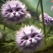 Amazing Purple Tiger Face Flower Seeds