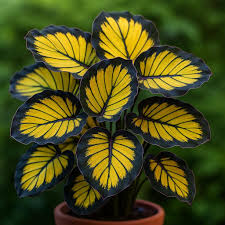 Sunburst Calathea Seeds for Planting - Heirloom &amp; Non-GMO, High Germination Organic Garden Seeds